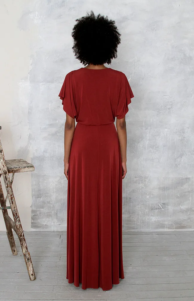 Andora Gown - Rust