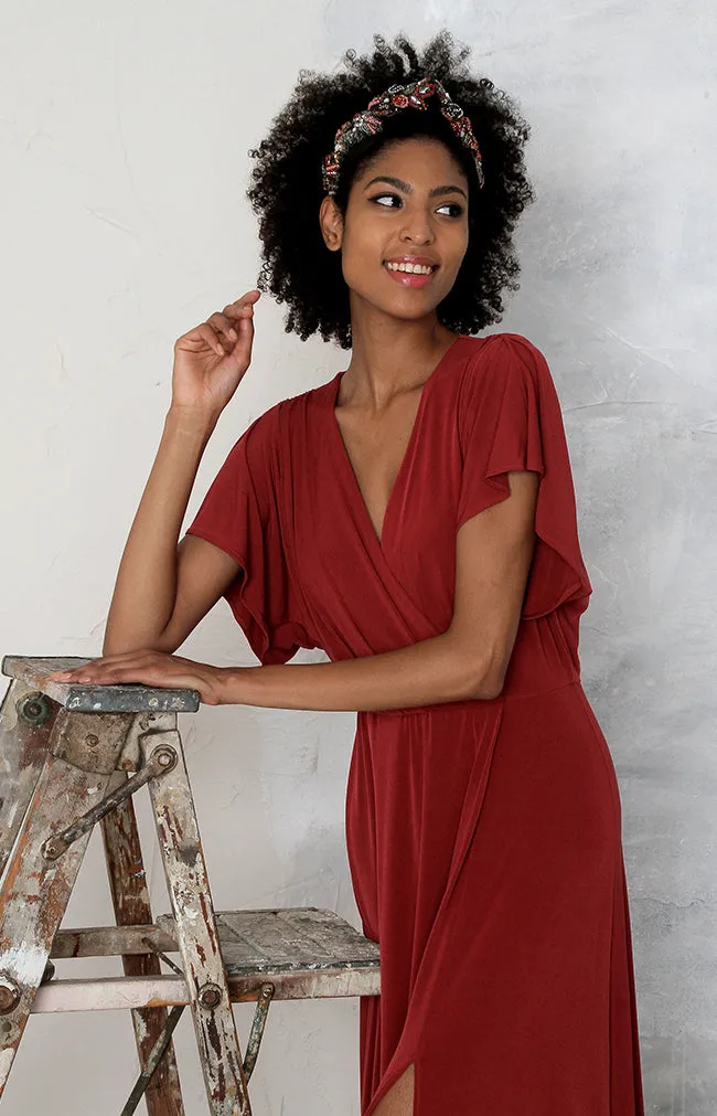 Andora Gown - Rust