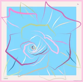 Armine Lotti Abstract Silk Scarf #83