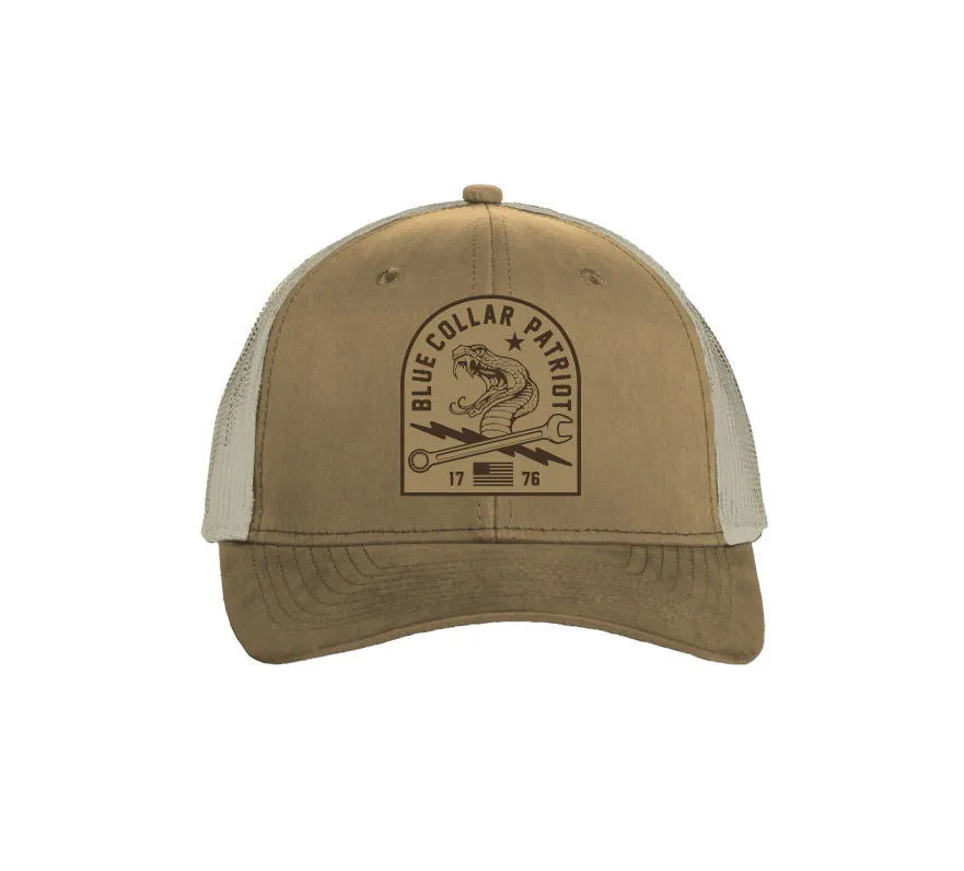 Blue Collar Snake Hat