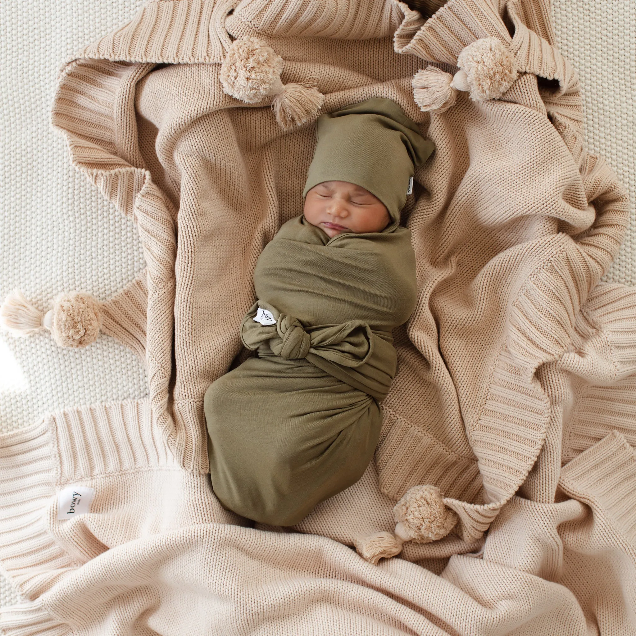 Bowy Slouch Beanie - Fern