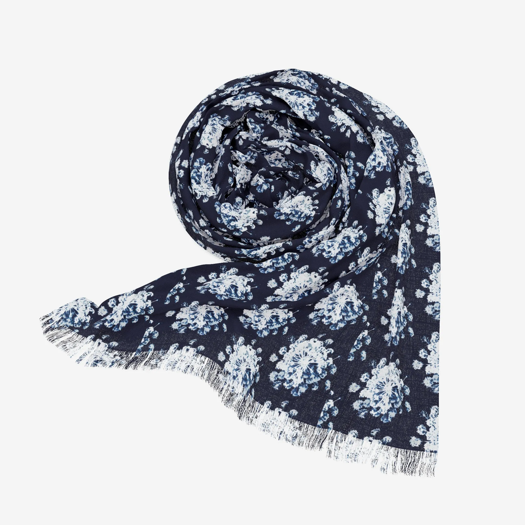 Carrot Flower Flow Scarf