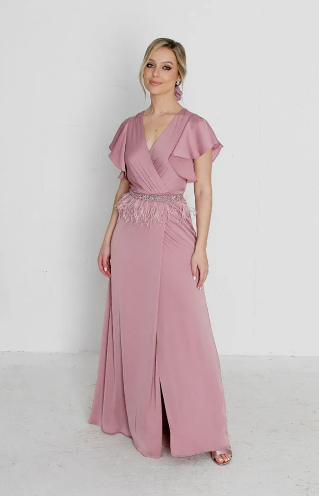 Della Gown - Dusty Rose