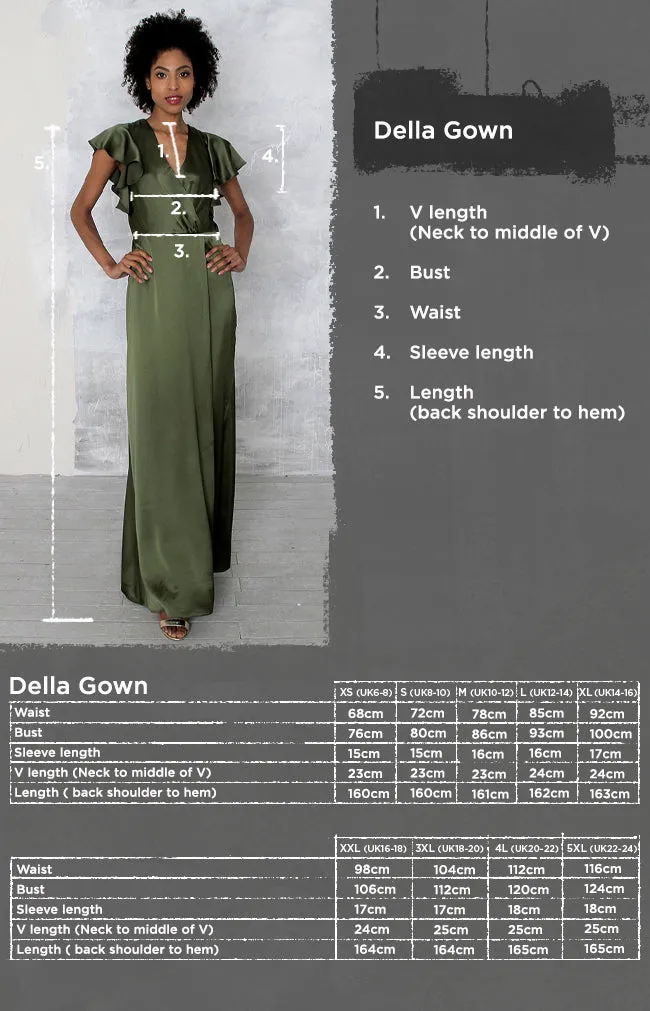 Della Gown - Sage