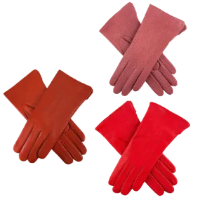 DENTS Jessica Womens Classic Imipec Leather Gloves 7-1109 Lined Ladies