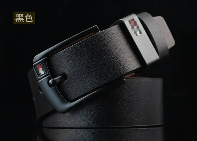 Leather Belt Designer Belts Men High Quality Retro Pin Buckle Ceinture Homme Mens Belts Luxury Man Reversible Cintos