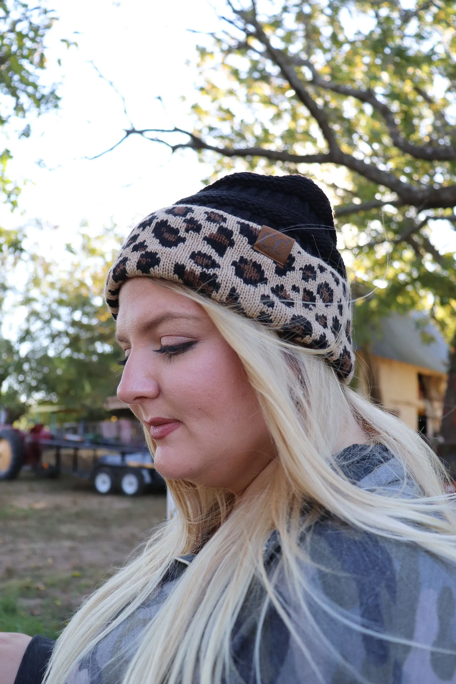 Leopard Classic C.C Beanie