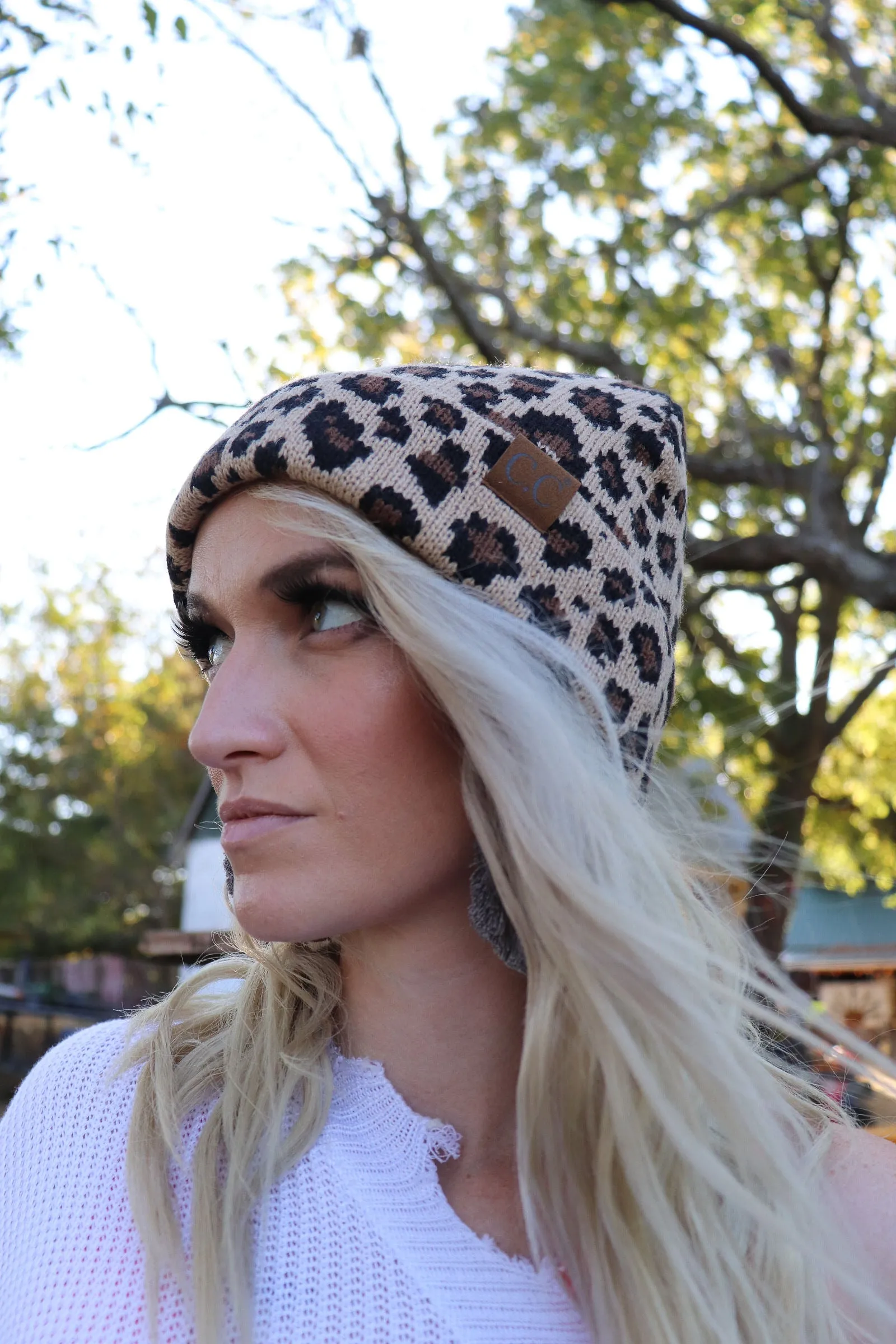 Leopard Classic C.C Beanie