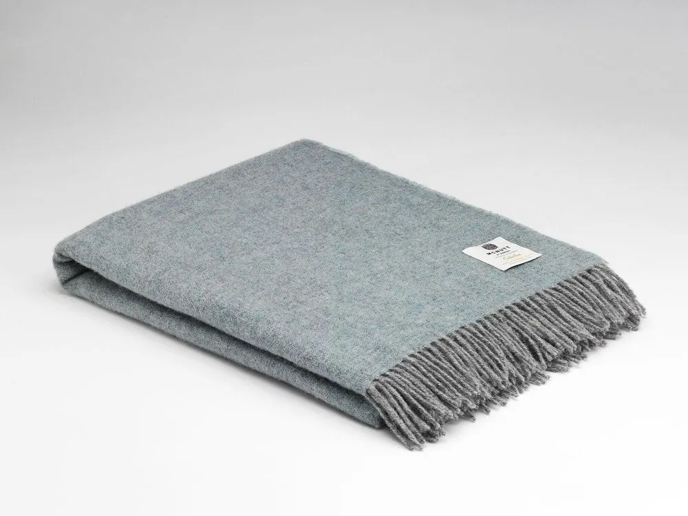 McNutts | Luxury Collection Pure Wool Blanket | Seaspray