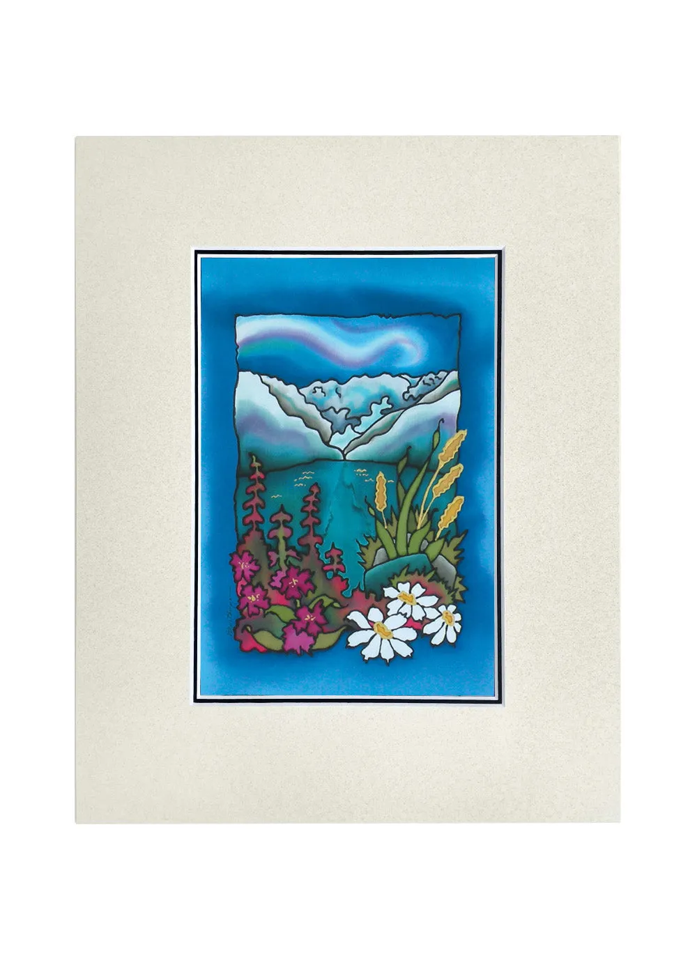 Mountain Flowers Print | 11"x14"