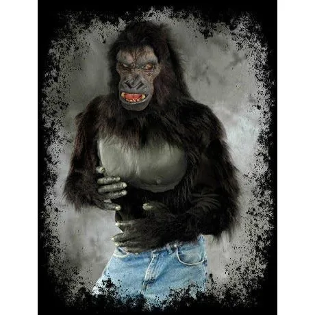 Realistic Gorilla Costume and Mask