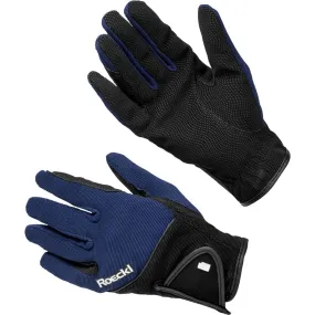 Roeckl Adult Milano Gloves Navy Blue