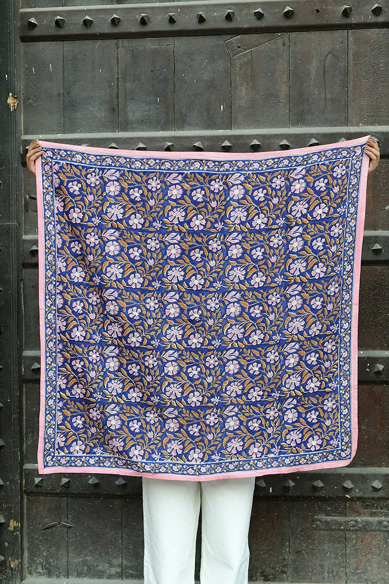 Scarf N°115 Cobalt