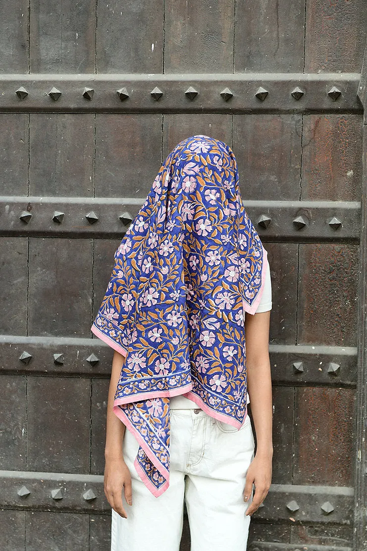 Scarf N°115 Cobalt