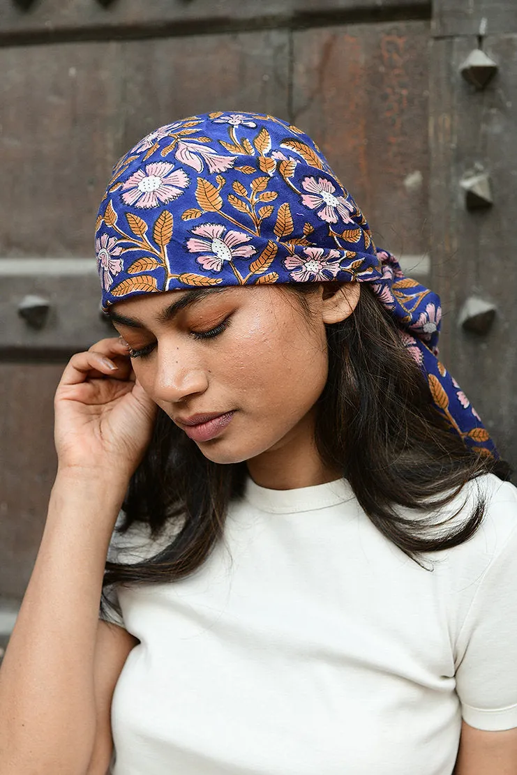 Scarf N°115 Cobalt