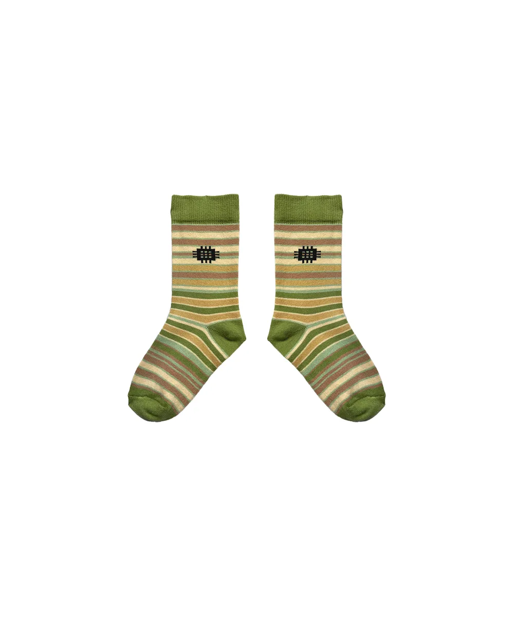 Solva Short Socks - Meadow Stripe
