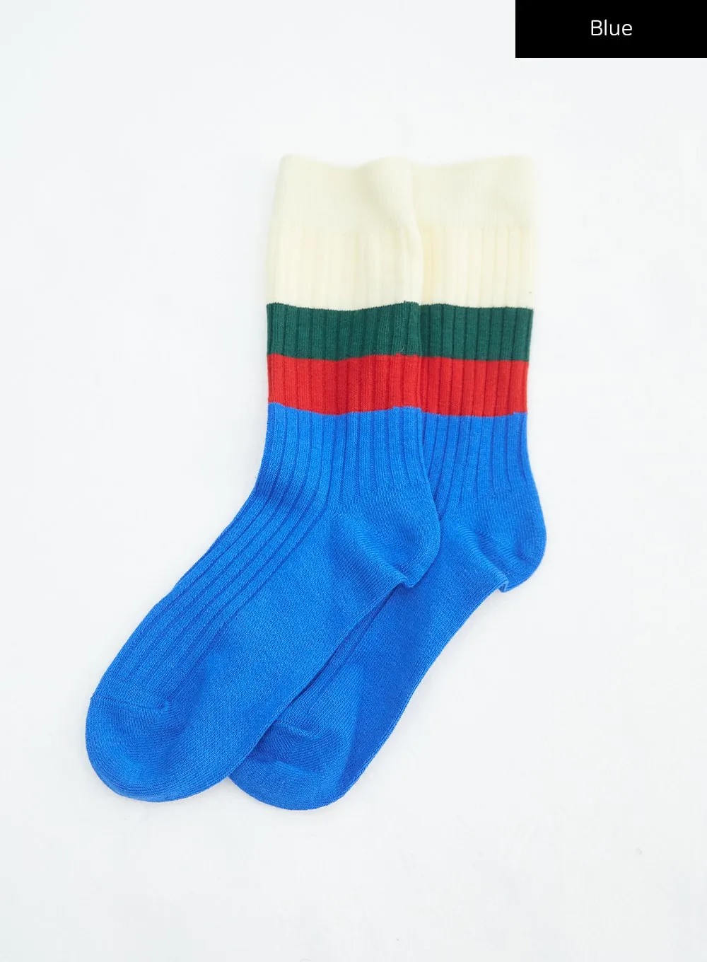 Striped Midi Socks IN316