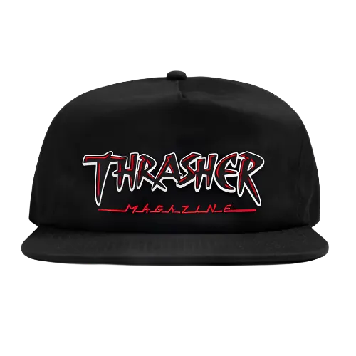 Thrasher Snapback Hat Slash